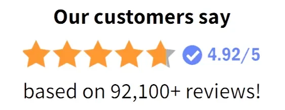 5-star rating – FemiCore customer satisfaction